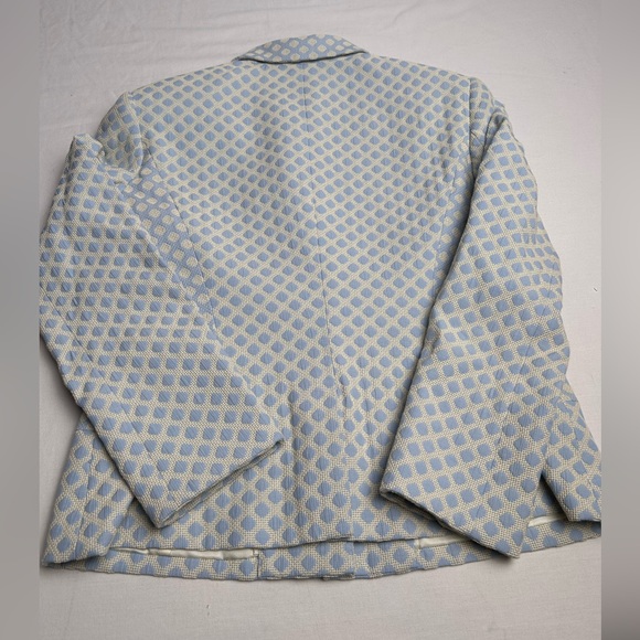 Brooks Brothers Stylish Blue and White womens blazer jacket - Picture 9 of 9